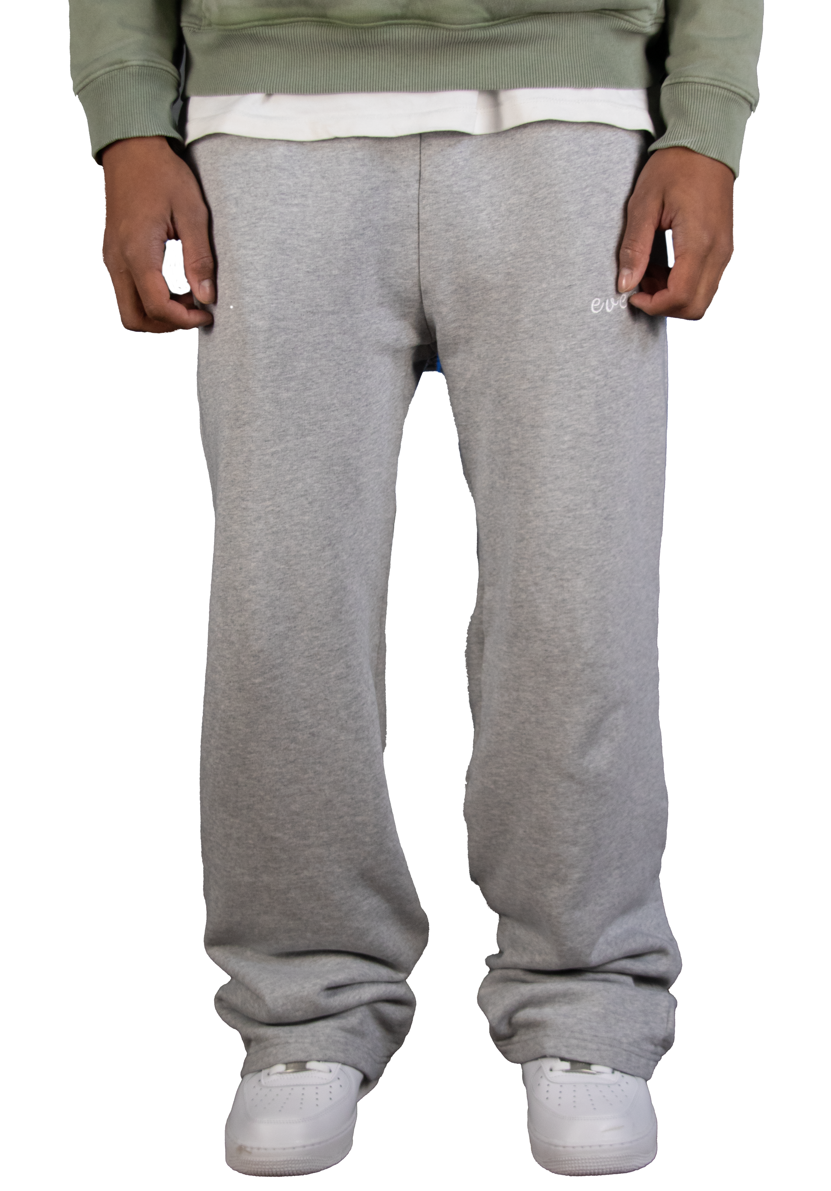 Openleg Jogger Heather Grey