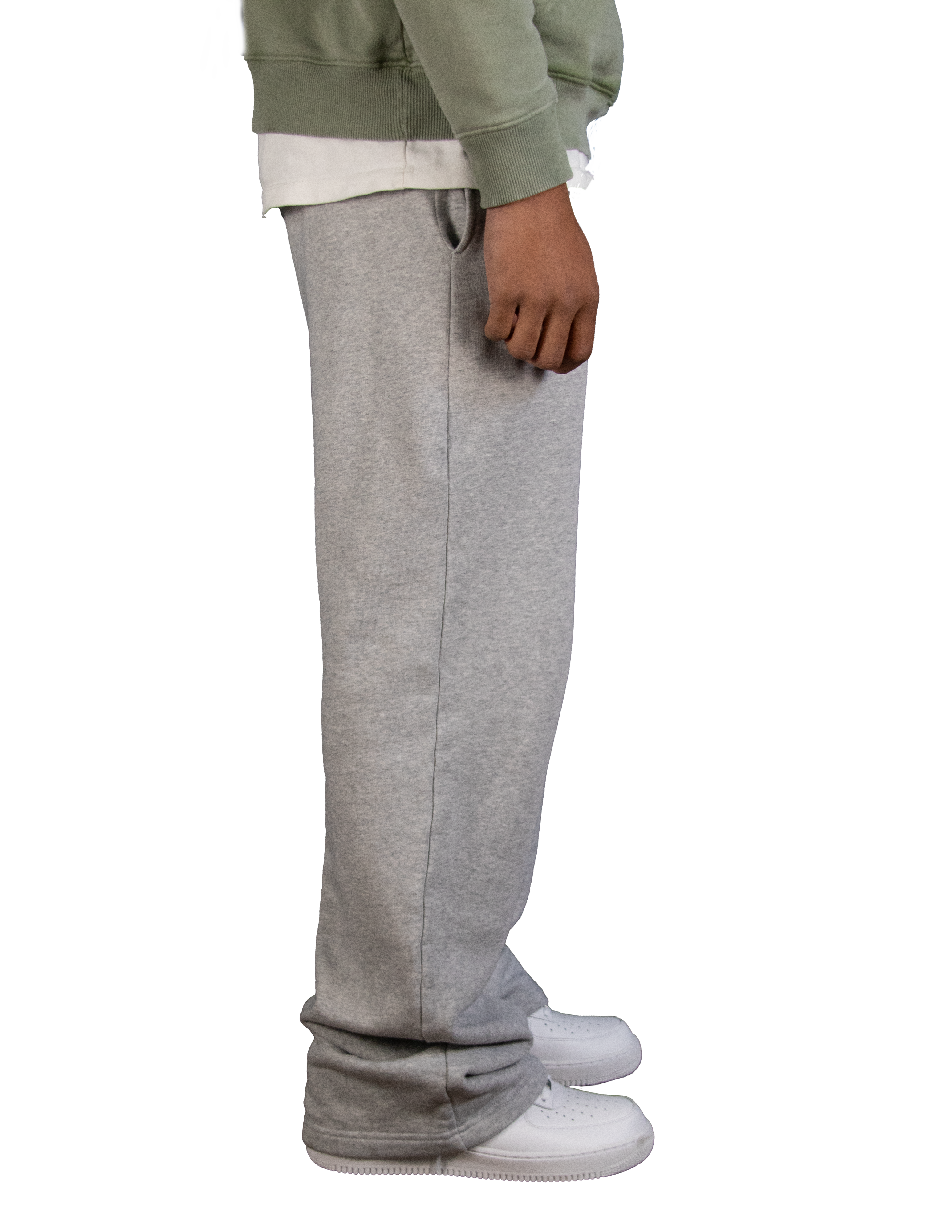 Openleg Jogger Heather Grey