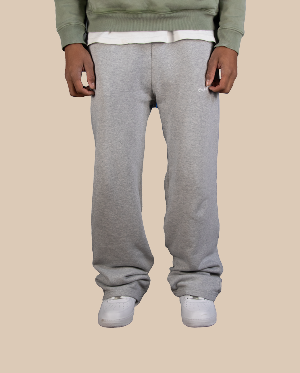 Openleg Jogger Heather Grey